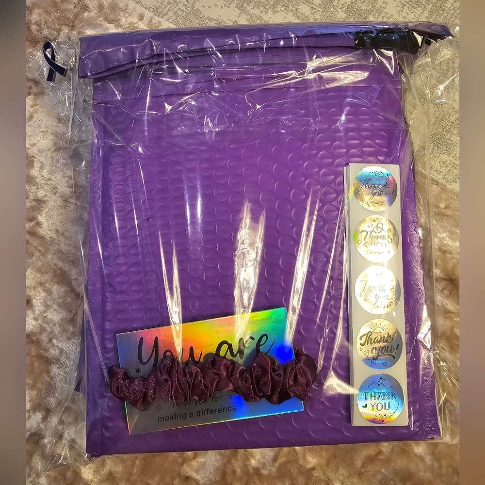 Purple Mailer Pack Preemie Awareness Support 52 pieces - Picture 2 of 8